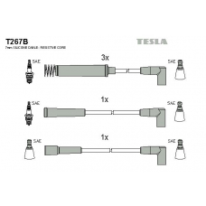 T267B TESLA Комплект проводов зажигания