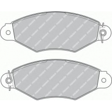 FSL1135 FERODO Комплект тормозных колодок, дисковый тормоз