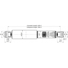 AG 01502 TRIALLI Амортизатор