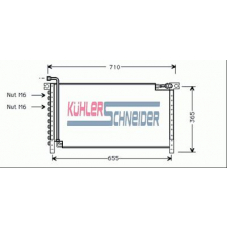 1620801 KUHLER SCHNEIDER Конденсатор, кондиционер