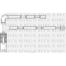 BWL3036 BORG & BECK Сигнализатор, износ тормозных колодок