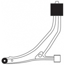 3331 FRAP Рычаг независимой подвески колеса, подвеска колеса