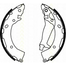 8100 43024 TRISCAN Комплект тормозных колодок