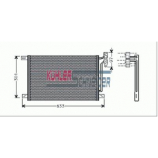 1433301 KUHLER SCHNEIDER Конденсатор, кондиционер