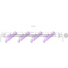 H4918 Brovex-Nelson Тормозной шланг