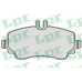 05P671 LPR Комплект тормозных колодок, дисковый тормоз
