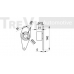 TD1083 TREVI AUTOMOTIVE Паразитный / Ведущий ролик, зубчатый ремень
