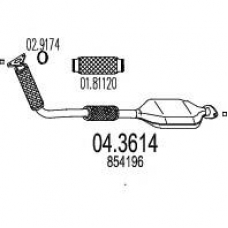04.3614 MTS Катализатор
