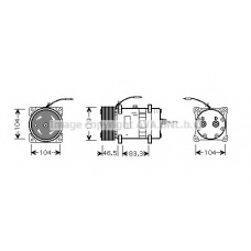 UVAK123 AVA Компрессор, кондиционер