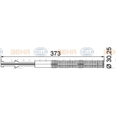 8FT 351 197-271 HELLA Осушитель, кондиционер