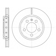 D6646.10 WOKING Тормозной диск
