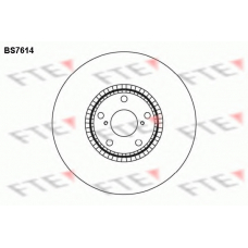 BS7614 FTE Тормозной диск