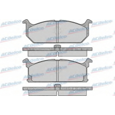 AC058291D AC Delco Комплект тормозных колодок, дисковый тормоз