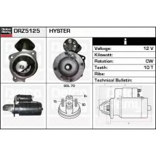 DRZ5125 DELCO REMY Стартер
