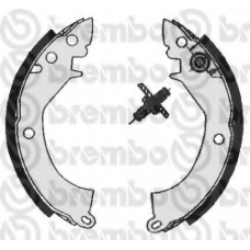 S 54 501 BREMBO Комплект тормозных колодок
