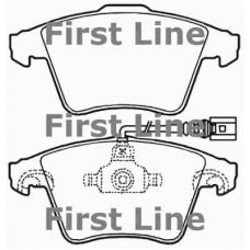 FBP3648 FIRST LINE Комплект тормозных колодок, дисковый тормоз