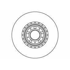 MDC1613 MINTEX Тормозной диск