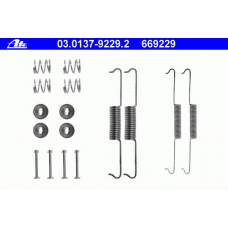 03.0137-9229.2 ATE Комплектующие, тормозная колодка
