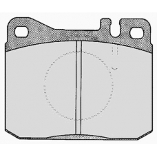 148.0 RAICAM Комплект тормозных колодок, дисковый тормоз