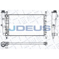 RA0110950 JDEUS Радиатор, охлаждение двигателя