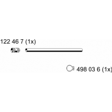 143448 ERNST Труба выхлопного газа