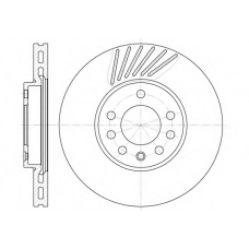 6494.10 REMSA Тормозной диск