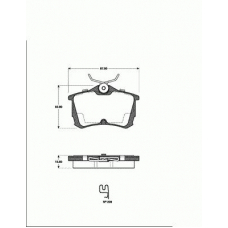 1501222631 S.b.s. Комплект тормозных колодок, дисковый тормоз