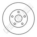 FBD1071 FIRST LINE Тормозной диск