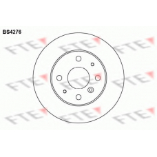 BS4276 FTE Тормозной диск