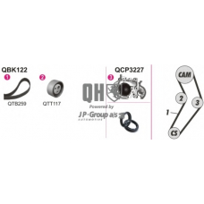 4314102119 Jp Group Водяной насос + комплект зубчатого ремня
