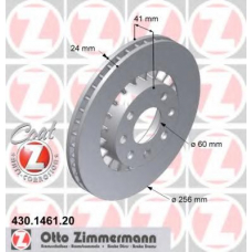 430.1461.20 ZIMMERMANN Тормозной диск