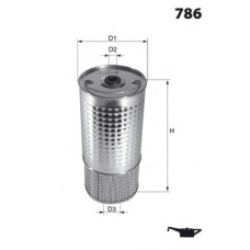 ELH4252 MECAFILTER Масляный фильтр