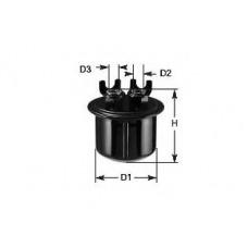 MBNA1552 CLEAN FILTERS Топливный фильтр
