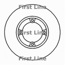 FBD1091 FIRST LINE Тормозной диск