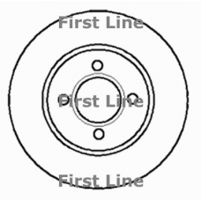 FBD478 FIRST LINE Тормозной диск