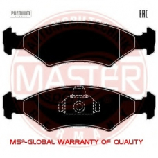 13046070712N-SET-MS MASTER-SPORT Комплект тормозных колодок, дисковый тормоз