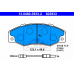 13.0460-3933.2 ATE Комплект тормозных колодок, дисковый тормоз