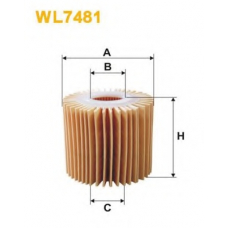 WL7481 WIX Масляный фильтр