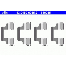 13.0460-0035.2 ATE Комплектующие, колодки дискового тормоза