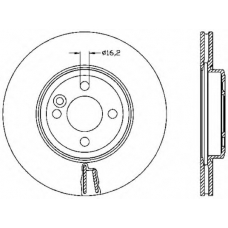 BDA2530.20 OPEN PARTS Тормозной диск