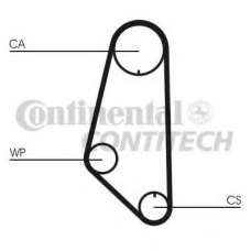 CT732WP1 CONTITECH Водяной насос + комплект зубчатого ремня