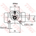 BWD128 TRW Колесный тормозной цилиндр