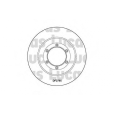 DF2795 TRW Тормозной диск