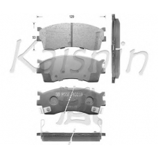 FK11126 KAISHIN Комплект тормозных колодок, дисковый тормоз