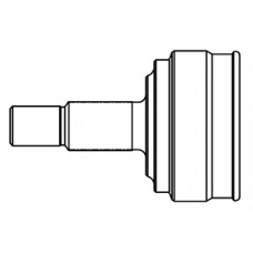 834019 GSP Шарнирный комплект, приводной вал