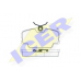180419 ICER Комплект тормозных колодок, дисковый тормоз