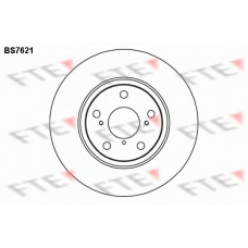 BS7621 FTE Тормозной диск