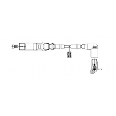 1A23F61 BREMI Провод зажигания