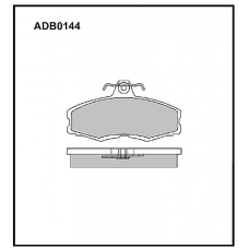 ADB0144 Allied Nippon Тормозные колодки