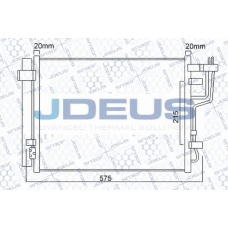 765M10 JDEUS Конденсатор, кондиционер